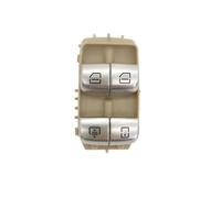 Botón del Interruptor Panel maestro del interruptor elevalunas eléctrico trasero para W213 para Benz Clase E E200 E300 E320 E63 para AMG (2016-2023). Interruptor elevalunas(B Beige)