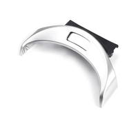 Botón del reposabrazos de la consola, cubierta del interruptor de la caja de almacenamiento central, compatible con Mercedes Benz W205, W253, Clase C, GLC(Silver 200mm)