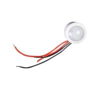 Botón del Sensor de Movimiento de luz, botón Activado de Movimiento de luz - Botón de de Pared avanzado Motaje Activado - Controlador de detección de Interior y Exterior Elegante para s