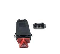 Botón del tablero del interruptor de luz de peligro 8D0941509H 8D0941509K compatible con A3 A4 B5 A6 C6