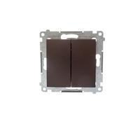 Botón doble acoplamiento rápido bronce Simon 54 DP2.01/46