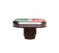 Botón Dos Botones Verde/Rojo I-0 con PLatinum LPCBL7123