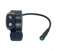 Botón dual fácil de instalar para Kukirin para scooter G2 Master Easy | Diseño ligero de 44 g, mínimo para impacto en el manejo, agarre ergonómico para el pulgar, fácil de transportar