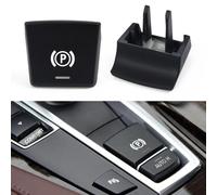 Botón electrónico de interruptor de freno de mano, 1 paquete, para BMW Serie 5 Serie 7 F10 F18 F02 2014-2019, material ABS, reemplazo de ajuste directo con fácil instalación