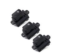Botón elevador de ventana Para Hyundai I20 2008 2009 2010 2011 Delantero Izquierdo Conductor Interruptor Control Eléctrico Parella Botón Trasero 93570-1J102 93580-1J002(Rear Button 3pcs)