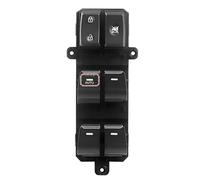 Botón elevalunas Compatible Con Hyundai Para Tucson 2016 2017 2018 93570-D30414X Interruptor Ventana Eléctrico Delantero Izquierdo Control Elevador Vidrio 18 Pines