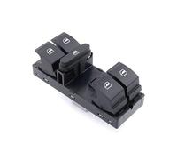 Botón elevalunas Compatible Con VW Para GTI MK5 MK6 2006-2011 2012 2013 1K4959857B Piezas Interruptor Control Maestro Eléctrico La Ventanilla Automóvil 10 Pines