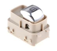 Botón Elevalunas Eléctrico 2229052203 Para Mercedes Para Benz Clase C GLC Clase V Para Vito W205 C180 C200 2014-2021 Interruptor Ventana Eléctrica(Beige)