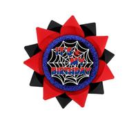 Botón Es Mi Cumpleaños Hecho a Mano, 9 cm Telaraña Pin de Feliz Cumpleaños para Mujeres y Hombres Decoración Fiesta Temática de Celebración