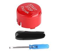 Boton Estar Stop + Botón De Arranque Del Motor De Coche Para La Serie 1 F20 F21 2012-2016 (Rojo)