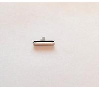 Botón exterior lateral botón encendido ON/OFF/botón control volumen side key compatible para Samsung Galaxy A3 A5 A7 (2017) A320 A320F A520 A520F A720 A720 A720F (dorado)