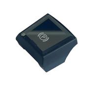 Botón Freno Electrónico Compatible Con Para 5 6 X3 X4 F10 F11 F18 F06 F12 F13 2014-2017 Cubierta Del Interruptor Del Botón P Del Freno De Estacionamiento Del Coche Freno De Mano(Negro)