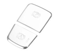 Botón freno mano coche Freno Mano Interruptor Estacionamiento Cubierta Marco Botón Retención Engranaje P Para Volvo XC40(Plata)