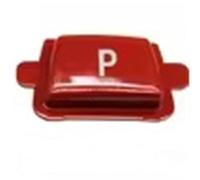 Botón Freno Mano Compatible Con BMW Para 5 Serie E60 E61 2008-2010 Palanca Cambios Interior Automóvil Botón Estacionamiento Automático Letra P Botón 61319296908 61319168849(Model B-Red)
