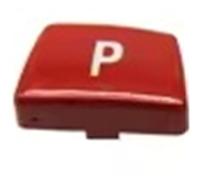 Botón Freno Mano Compatible Con BMW Para 5 Serie E60 E61 2008-2010 Palanca Cambios Interior Automóvil Botón Estacionamiento Automático Letra P Botón 61319296908 61319168849(Model A-Red)