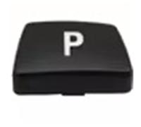 Botón Freno Mano Compatible Con BMW Para 5 Serie E60 E61 2008-2010 Palanca Cambios Interior Automóvil Botón Estacionamiento Automático Letra P Botón 61319296908 61319168849(Model A-Black)
