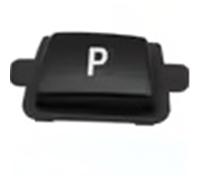 Botón Freno Mano Compatible Con BMW Para 5 Serie E60 E61 2008-2010 Palanca Cambios Interior Automóvil Botón Estacionamiento Automático Letra P Botón 61319296908 61319168849(Model B-Black)