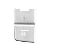 Botón Freno Mano Compatible Con Mazda Para CX-5 KF 2017-2021 2022 2023 LHD Cubierta Interruptor Estacionamiento Freno De Mano Del Coche Embellecedor Adhesivo De Retención Automática(Color 1)