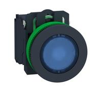 Botón iluminado plástico plano. Harmony XB5 XB5FW36B5