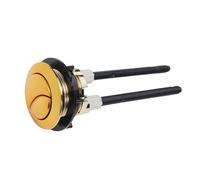 Botón Inodoro Doble Descarga, 1 Pieza Botón Tanque Inodoro Color Dorado Botones Pulsadores Inodoro Forma Redonda Accesorios Baño, Reparación Inodoros Baño(Fits 57mm-67mm Hole)