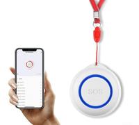 Botón inteligente TUYA SOS, alarma de botón de monitoreo remoto, con capacidad de compartir en familia, para ancianos, personas mayores, pacientes, cuidadores