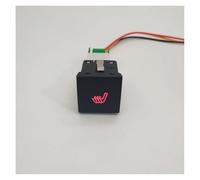 Botón Interruptor Antideslizante Cámara Encendido Apagado Radar 1 Unidad Para VW Para Golf Para Jetta Para Caddy Para Scirocco Botones de Control del Volante(Seat heat)