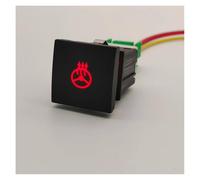 Botón Interruptor Antideslizante Cámara Encendido Apagado Radar 1 Unidad Para VW Para Golf Para Jetta Para Caddy Para Scirocco Botones de Control del Volante(Wheel heat)