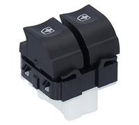 Botón Interruptor de Control de Ventana 254118722R Interruptor de Repuesto Negro para CAPTUR Mk1 2012-presente