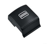 Botón interruptor de techo corredizo para Mercedes Clase S W221 / Clase CL W216 2006-2013 - ABS negro + perilla de control de luz de techo, reemplazo directo de moldura interior (negro)