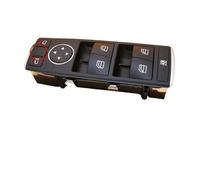 Botón interruptor encendido control ventana Para Benz Clase CE W212 W204 OE: A2128208310 A2049058202 A2128208210 Interruptor Maestro De Elevalunas Eléctrico(No Mirror Folding H)