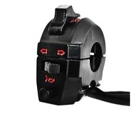 Botón Interruptor Manillar Universal 7/8" 22 Mm Para Manillar Motocicleta Control Luz Carretera/baja Señal Giro Interruptor Bocina Interruptor Interruptor Botón moto