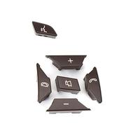 Botón Interruptor Menú Control Volante Coche Para Benz W204 X204 W212 W156 W246 CEA Para GLK Clase 2185400162 Botones de Control del Volante(Right Brown)