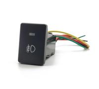 Botón Interruptor Ventana Mando Botonera Elevaluna Compatible con Suzuki Jimny 2019-2021, luz antiniebla, grabadora diferencial,espejo calefactable, de botón encendido plegable(Front Fog)