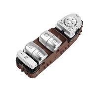 Botón Interruptor Ventanilla Para Benz Clase C Para C200 Para C300 Para C350 Para C63 Para AMG A2059056811 Botón Interruptor Control Ventana Maestra Eléctrica Consola(Brown)