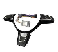 Botón Interruptor Volante Botón De Volante LED Multifunción, Interruptor Control Volumen Audio Y DVD Para Fabia 2015 2016 2017 2018 2019(Modle A)