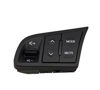 Botón Interruptor Volante Compatible Con Kia Para Cerato Para Forte Para Cerato Para Koup 2008 2009 2010 2011 2012 Botón De Control De Música Del Volante(Left - volume switch)