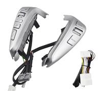 Botón Interruptor Volante Multifunción Botones Del Volante Interruptor De Control Crucero 25550-3DA6A Para Nissan Para Tiida 2011-2015 Para Versa 2014-2015(Sliver-cable-wire)