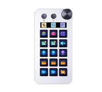Botón LCD de 15 teclas, controlador de creación de contenido en vivo, botón de aduanas, teclado visual StreamDeck para PC