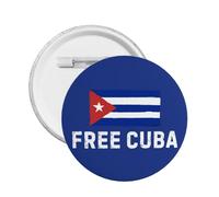Botón "Libertad para Cuba 2026" Patria y Vida 1 unidad Botones Pines Hombres Mujeres Insignias de Novedad