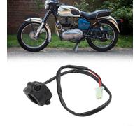 Botón Momentáneo ABS para Moto Scooter Botón Momentáneo ABS para | momentáneo , para scooters eléctricos, bicicletas, quads, conexión cable para verde negro rojo(Gray)