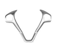 Botón multifunción volante automóvil Cubierta De Panel Marco Decorativo + Botones Interruptor Crucero Coche Para Ford Para Fiesta Para MK7 MK8 Para Ecosport 2013(Only the panel)
