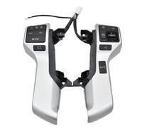 Botón Multifunción Volante Coche 8425060180 Interruptor Control Volante Con Cable Para Toyota Para Land Para Cruiser Para Prado Para GRJ150 Para KDJ150(Silver-High-Switch)