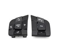 Botón Multifunción Volante Coche Botón Control Interruptor Volante Multifunción Para Jaguar Para XF XE Para F-PACE Para C-PACE 2015-2019(L and R 4 pieces)