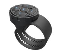 BotóN Multimedia Bluetooth, Control Remoto InaláMbrico Bluetooth, Ip67, Impermeable, Tipo Correa, Controlador De TeléFono para Motocicleta, Bicicleta, Volante De Coche