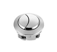 Botón para el baño, botón de empuje para el inodoro | Reemplazo, duradero Top Pushh Flusher, cabezal redondo para inodoro, cambio de botones, herramienta de reparación ideal para