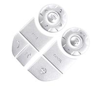 Botón Pegatina Compatible Con Land Para Rover Para Range Para Rover Para Vogue L405 2013 2014 2015 2016 2017 Pegatina De Cubierta De Parche De Botón De Volante De Coche