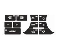 Botón Pegatinas Compatible Con A3 8P 2003 2004 2005 2006 2007 2008 2009 2010 2011 2012 Kit Reparación Botones Aire Acondicionado Tablero Pegatinas Para Interruptor Control Climatización