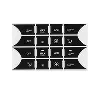 Botón Pegatinas Compatible Con Benz 2007 2008 2009 2010 2011 2012 2013 2014 Botón Reparación Volante Control Clima Aire Acondicionado Ventanas Radio Pegatinas