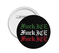 Botón Pin Ice pin Chinga La Migra Pro Immigrants Insignia redonda Broche Decoración 1 pieza