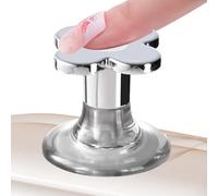 Botón Presionador Del Inodoro | Reemplazo De Botón De Caza De Agua En Forma Suave - Botón De Botón De Tanque De Agua, Prensa Adhesiva Impermeable Del Inodoro Para El Hogar